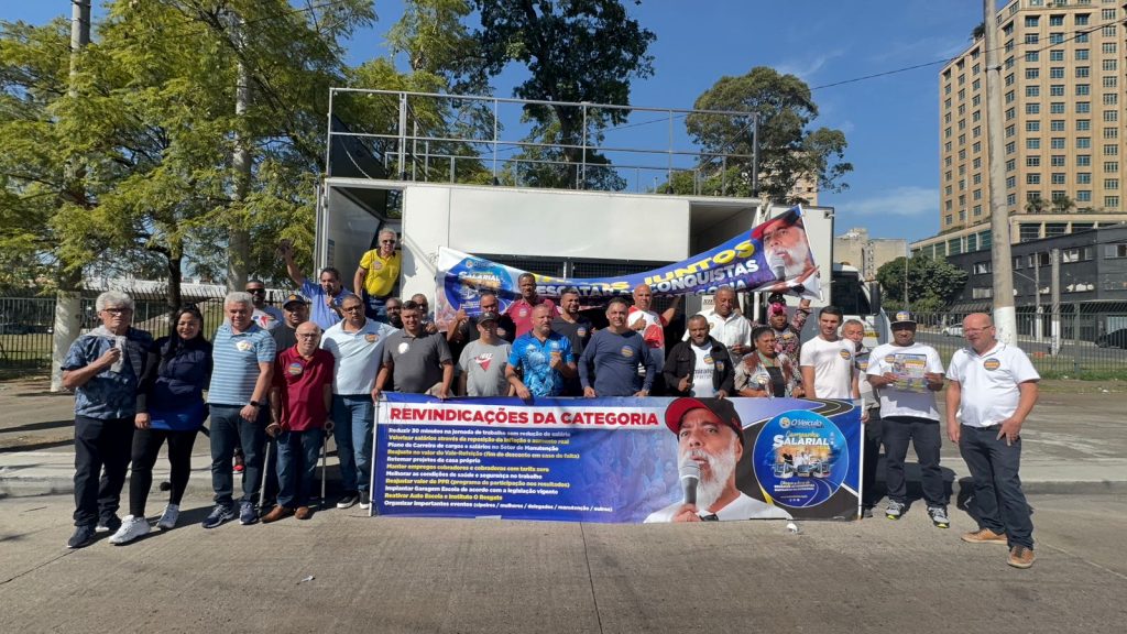 Ato nos terminais de ônibus convoca categoria para assembleia decisiva no dia 28 de junho