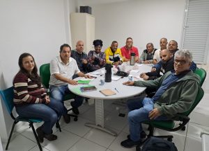 Reunião com membros das comissões temáticas paritárias no Sindicato organiza ações para negociações junto ao setor patronal