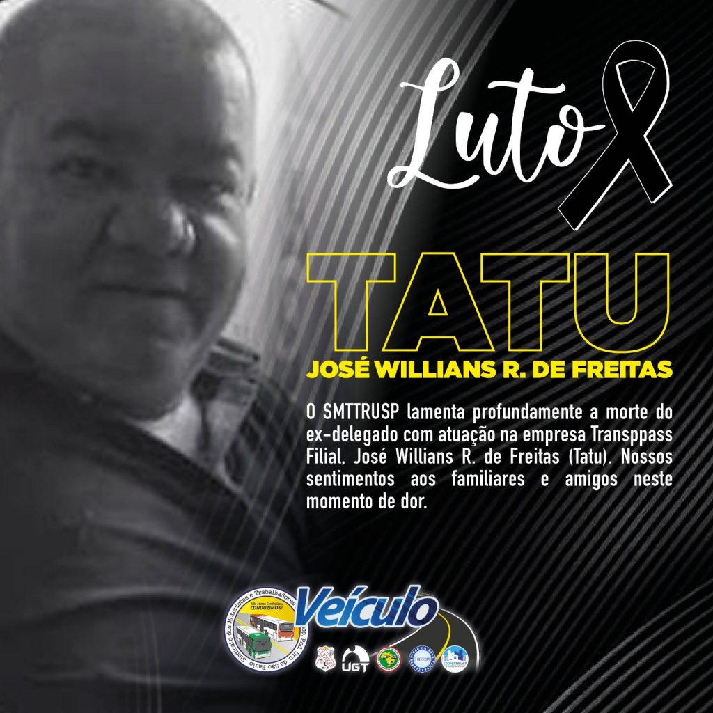 Luto! José Willians R. de Freitas (Tatu)