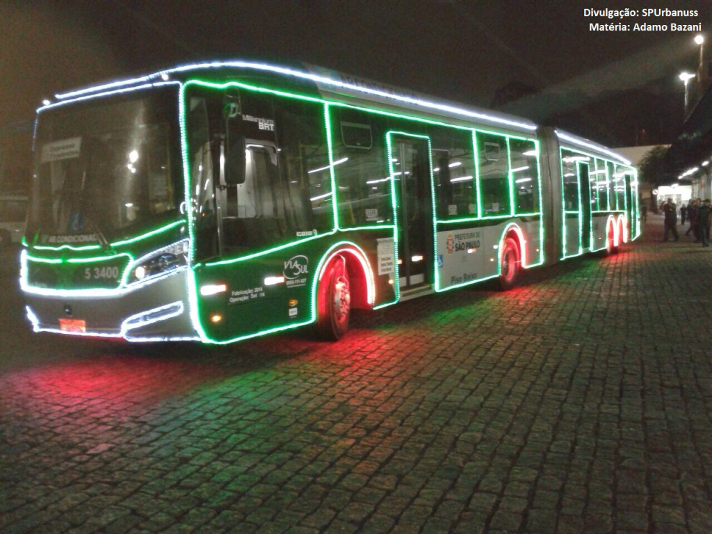 Mamãe e Papai Noel visitarão terminais de ônibus em SP