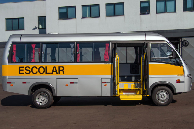 Novo miniônibus da Volare pode transportar até cinco crianças em cadeira de rodas no TEG da capital paulista